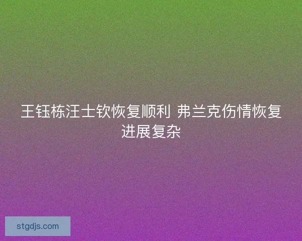 王钰栋汪士钦恢复顺利 弗兰克伤情恢复进展复杂